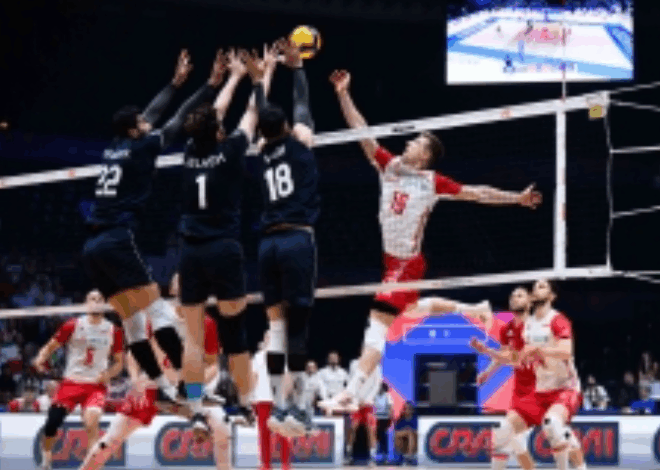 Iran Secara Mengejutkan Dikalahkan Oleh Prancis di VNL