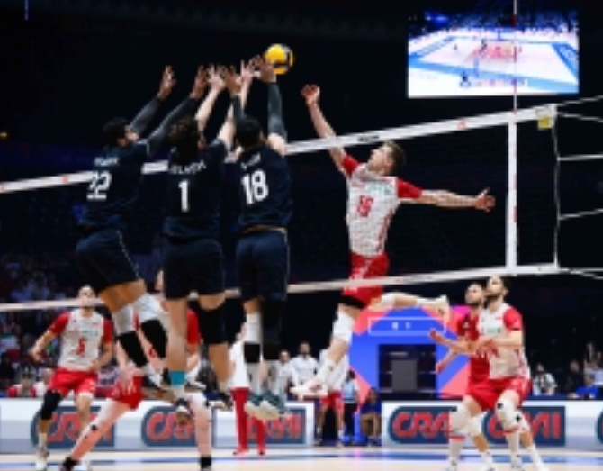 Iran Secara Mengejutkan Dikalahkan Oleh Prancis di VNL