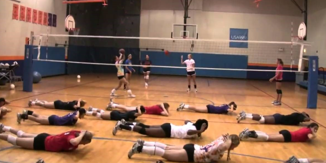 Latihan Fisik Voli Menjelang Hari Pertandingan